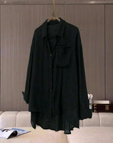 camisa ligera plus size